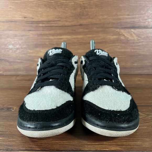 Nike Dunk Low Premium QS BG Premium Size 4Y (Women’s 5.5) Shoes Faux Fur Panda - Picture 6 of 11